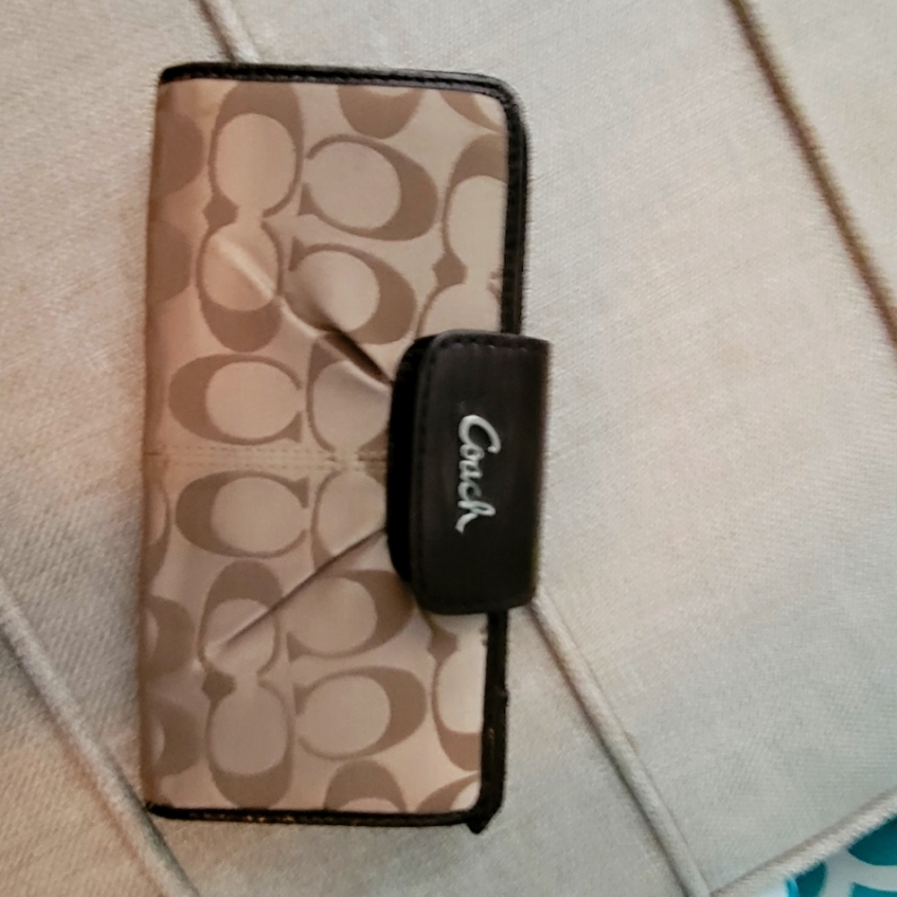 Coach bifold wallet